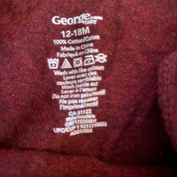 🏞 George Baby Long Sleeve Bodysuit – Retro Sunset Mountain Graphic (Size 12–18M - Picture 6 of 6